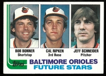Cal Ripken, Jr. 1982 Topps Rookie Card