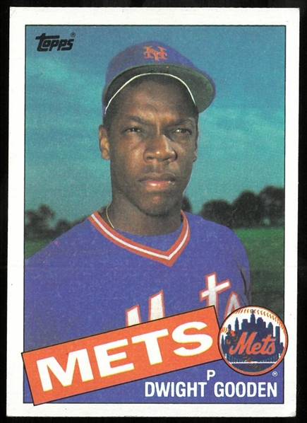 Dwight Gooden 1985 Topps Rookie Card