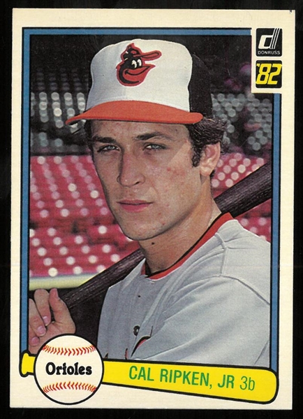 Cal Ripken, Jr. 1982 Donruss Rookie Card