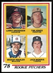 Jack Morris 1978 Topps Rookie Card