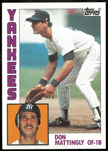 Don Mattingly 1984 Topps Rookie Card