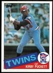 Kirby Puckett 1985 Topps Rookie Card