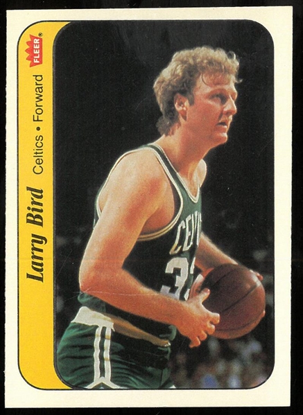 Larry Bird 1986/87 Fleer Sticker