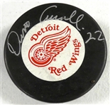 Dino Ciccarelli Autographed Red Wings Puck