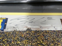 Michigan vs OSU 2021 Framed Panoramic Signed by Blake Corum (Pick up only)