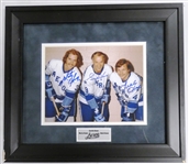 Howe Family Autographed Framed 8x10