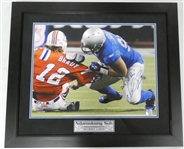 Ndamukong Suh Autographed Framed 16x20