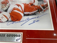 Chris Osgood Autographed Framed 16x20 