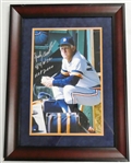 Sparky Anderson Autographed 11x17 Framed