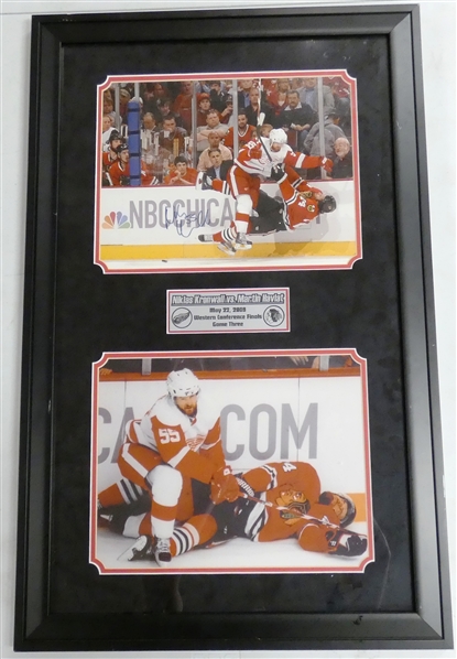 Niklas Kronwall Autographed 11x14 Framed Photos (Pick up only)
