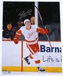 Dylan Larkin Autographed 16x20