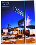 Tiger Stadium 16x20 Signed by Grammas, Tracewski & Berenguer