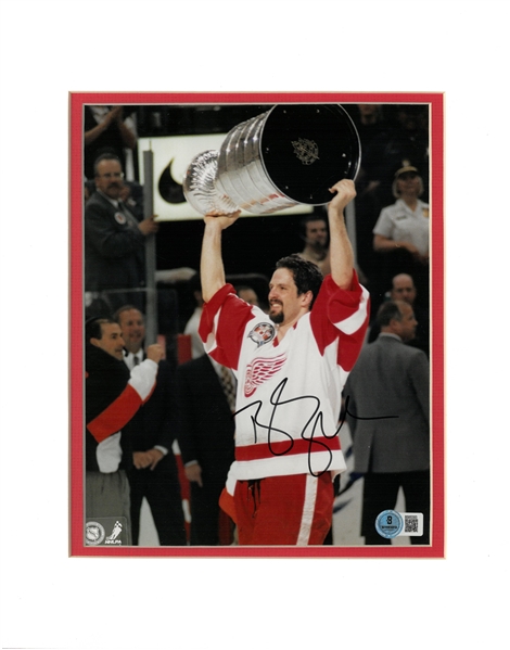Brendan Shanahan Autographed Matted 8x10