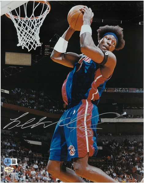 Ben Wallace Autographed 11x14