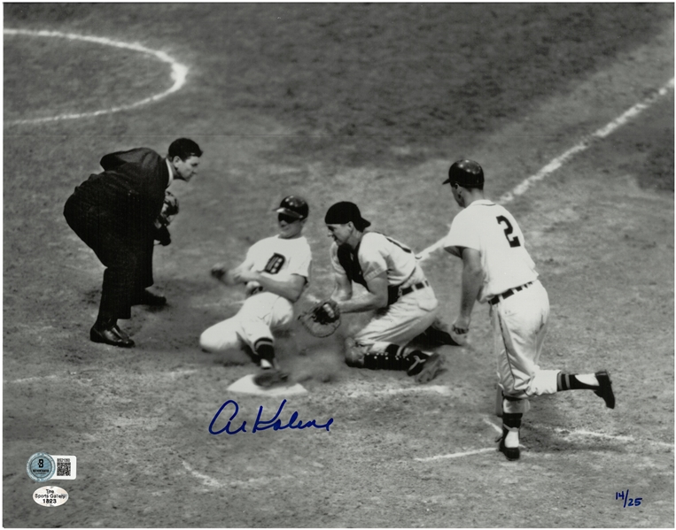 Al Kaline Autographed 11x14