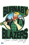 Darren McCarty Autographed 11x17 Burnaby Blazers 