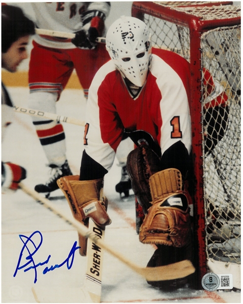 Bernie Parent Autographed 8x10