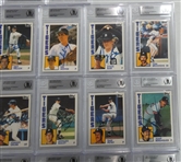 1984 Topps Tiffany Detroit Tigers Autographed Complete Team Set
