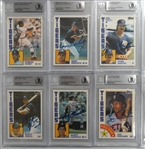 1984 Topps Tiffany Detroit Tigers Autographed Complete Team Set