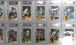 1984 Topps Tiffany Detroit Tigers Autographed Complete Team Set