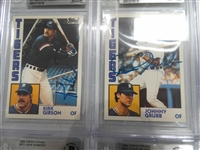 1984 Topps Tiffany Detroit Tigers Autographed Complete Team Set