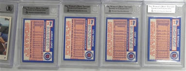 1984 Topps Tiffany Detroit Tigers Autographed Complete Team Set