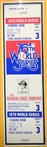 1979 World Series Game 3 Ticket Framed w/ Willie Stargell Autographed 8x10 & We Are Family 45