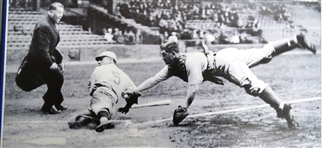 Mickey Cochrane Autographed Framed Display