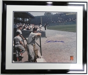 Ted Williams Autographed 16x20 Framed Photo