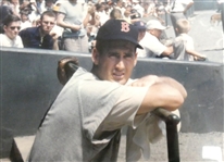 Ted Williams Autographed 16x20 Framed Photo