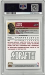 Lebron James 2003 Topps PSA 9 Rookie Card