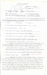 Kirk Gibson Original 1978 Signability Questionnaire by Jim Martz