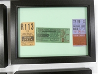 1953 Baseball Ticket Lot of 16