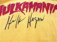 Hulk Hogan Autographed Hulkamania T-Shirt