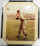 Al Kaline Autographed Inscribed 16x20 Framed Photo
