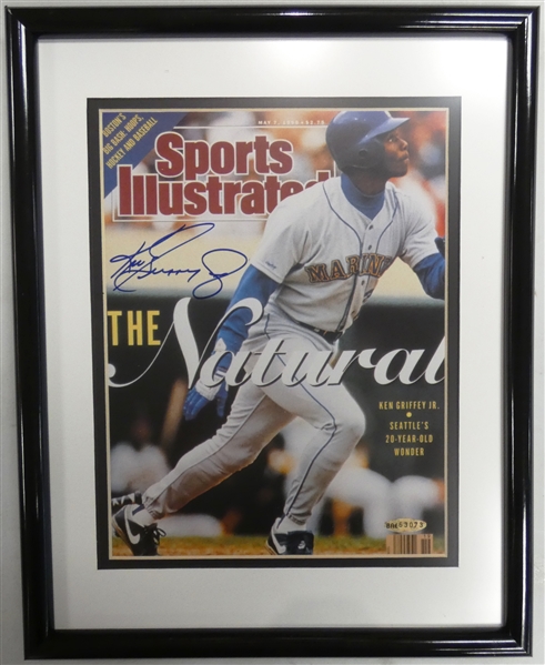 Ken Griffey, Jr. Autographed 8x10 Framed Photo