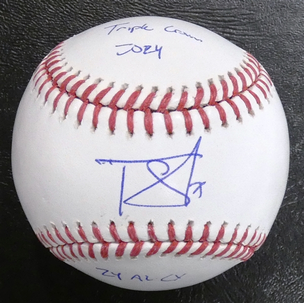 Tarik Skubal Autographed Baseball w/ 2 Inscriptions