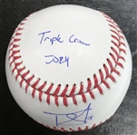 Tarik Skubal Autographed Baseball w/ 2 Inscriptions