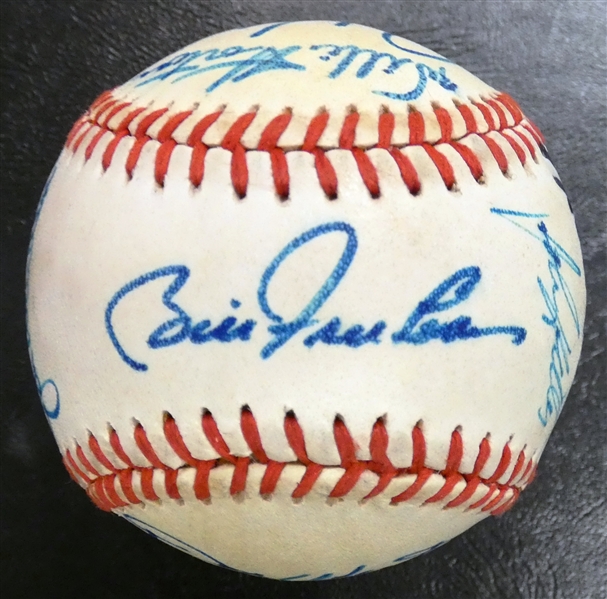 1968 Detroit Tigers Autographed Baseball w/ Cash