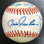 1968 Detroit Tigers Autographed Baseball w/ Cash