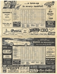 1954 Detroit Tigers vs. NY Yankees Scorecard