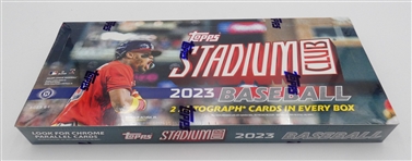 2023 Topps Stadium Club Baseball Hobby Box