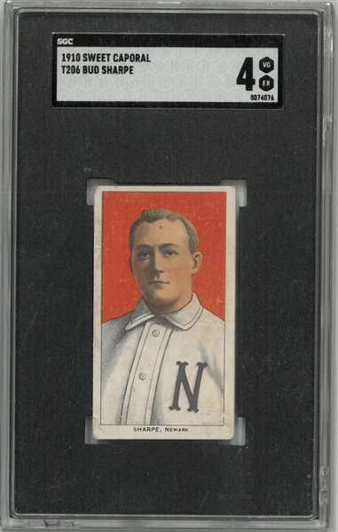 Bud Sharpe T206 Sweet Caporal SGC 4