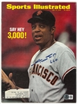 Willie Mays Autographed Sports Illustrated w/ 660