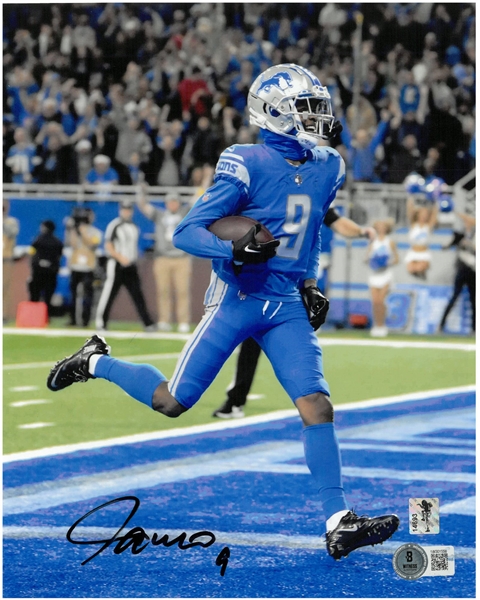 Jameson Williams Autographed 8x10