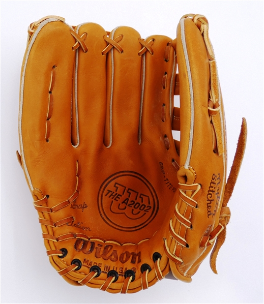Kirk Gibson Autographed Wilson A2002 Glove