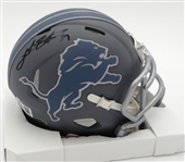Jake Bates Autographed Lions Mini Helmet