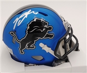 Penei Sewell Autographed Detroit Lions Mini Helmet