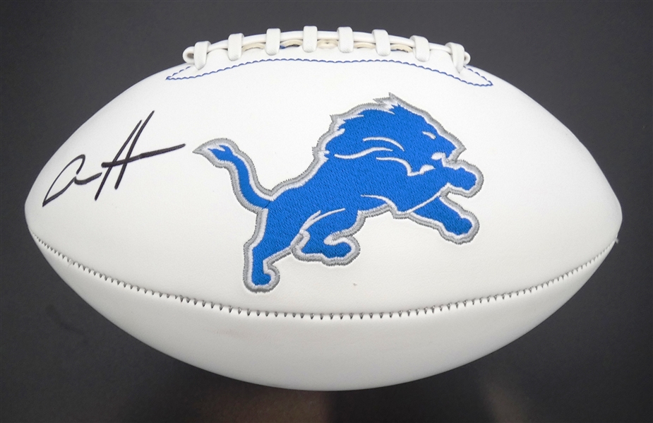 Aidan Hutchinson Autographed Lions Football