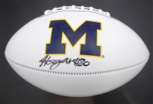 Hogan Hansen Autographed Michigan Football